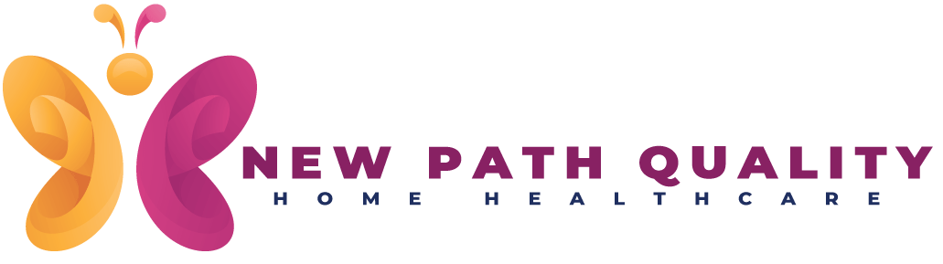 A black background with the words " new path home heart ".